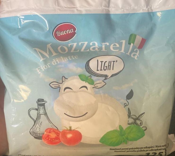 Fotografie - mozzarella light Buona