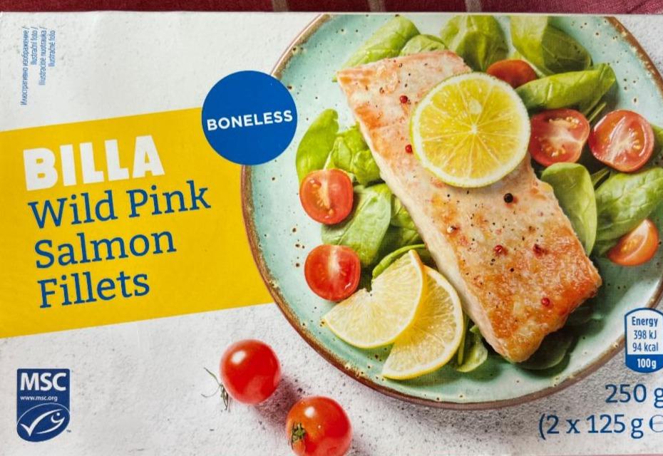 Fotografie - Wild Pink Salmon Fillets BILLA