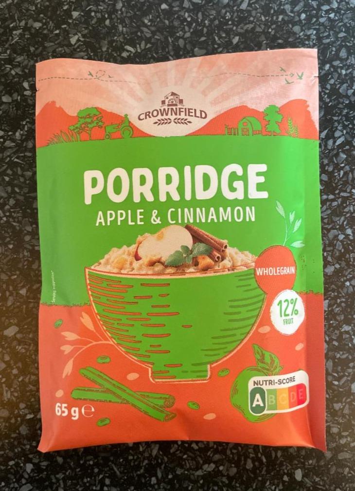 Fotografie - Porridge Apple & Cinnamon Crownfield