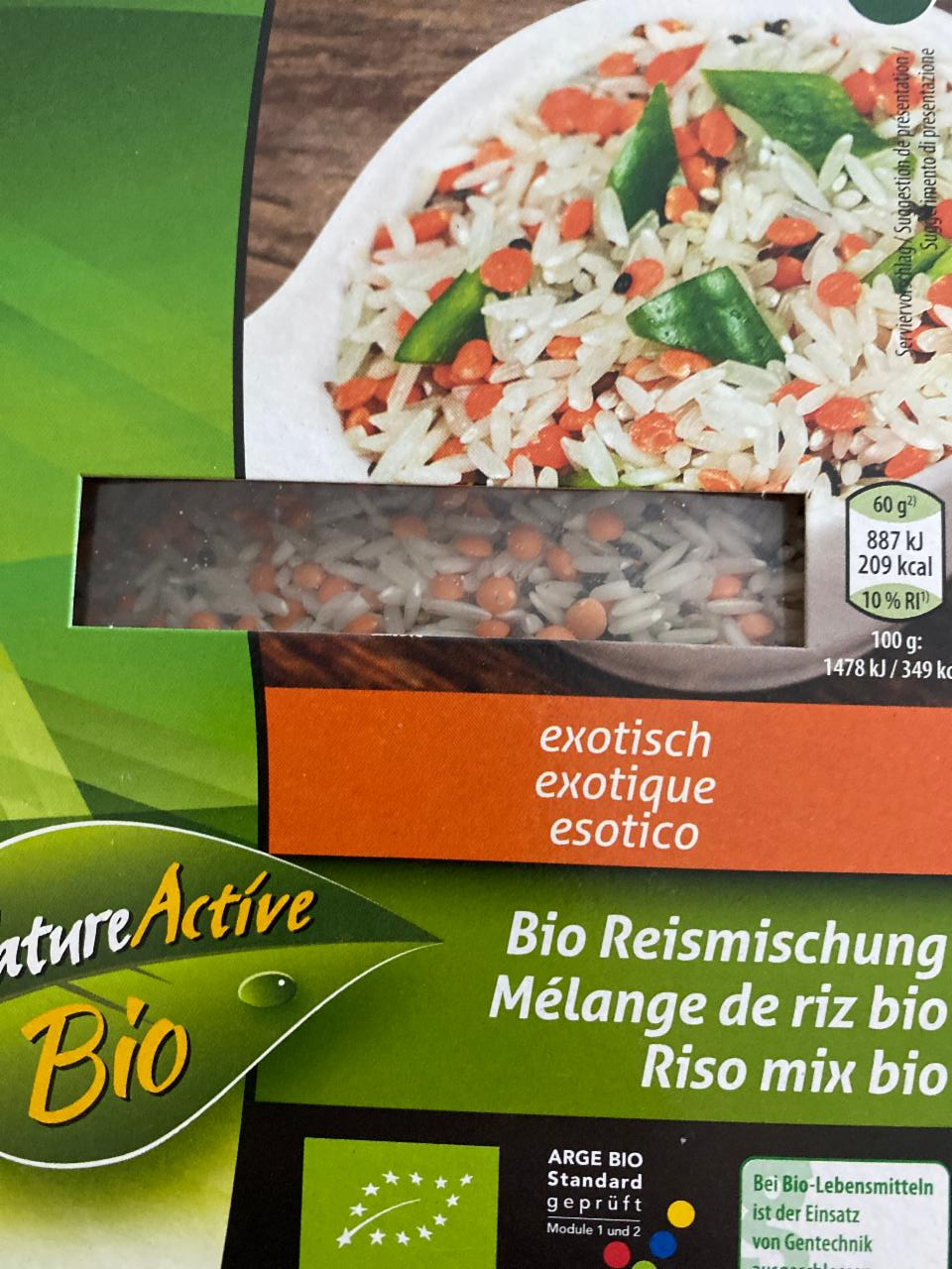 Fotografie - Bio Reismischung exotisch Nature Active