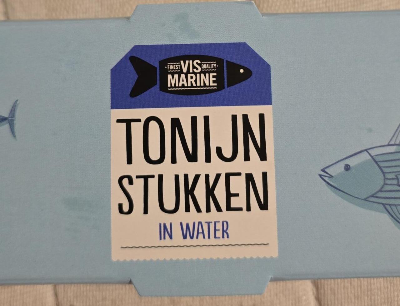 Fotografie - Tonijn Stukken in water Vis Marine