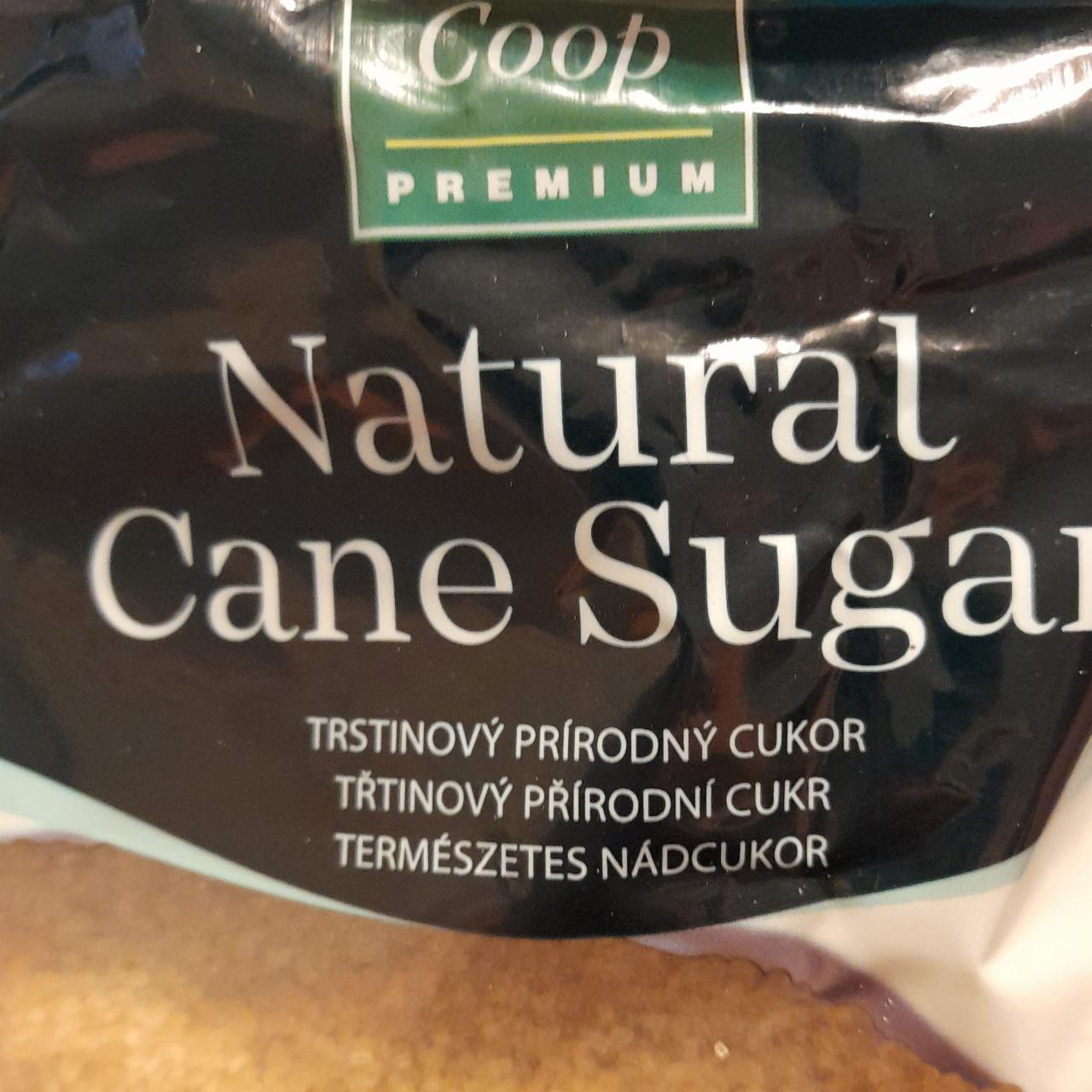 Fotografie - Natural Cane Sugar Trstinový prírodný cukor Coop premium