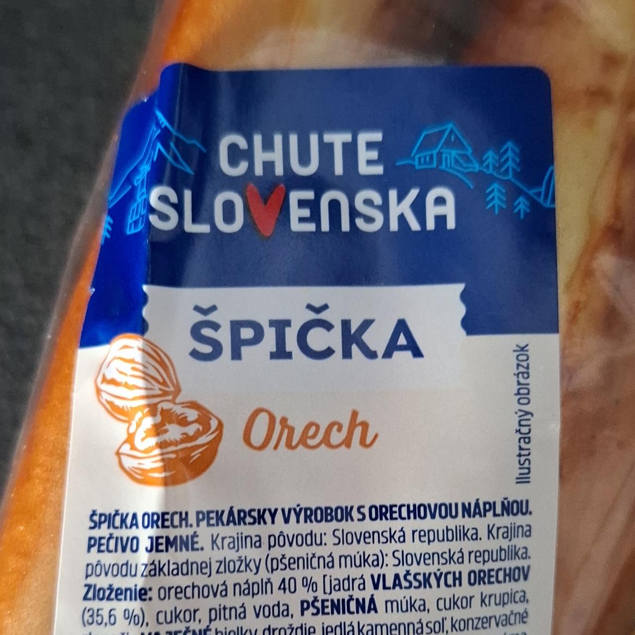 Fotografie - Špička Orech Chute Slovenska