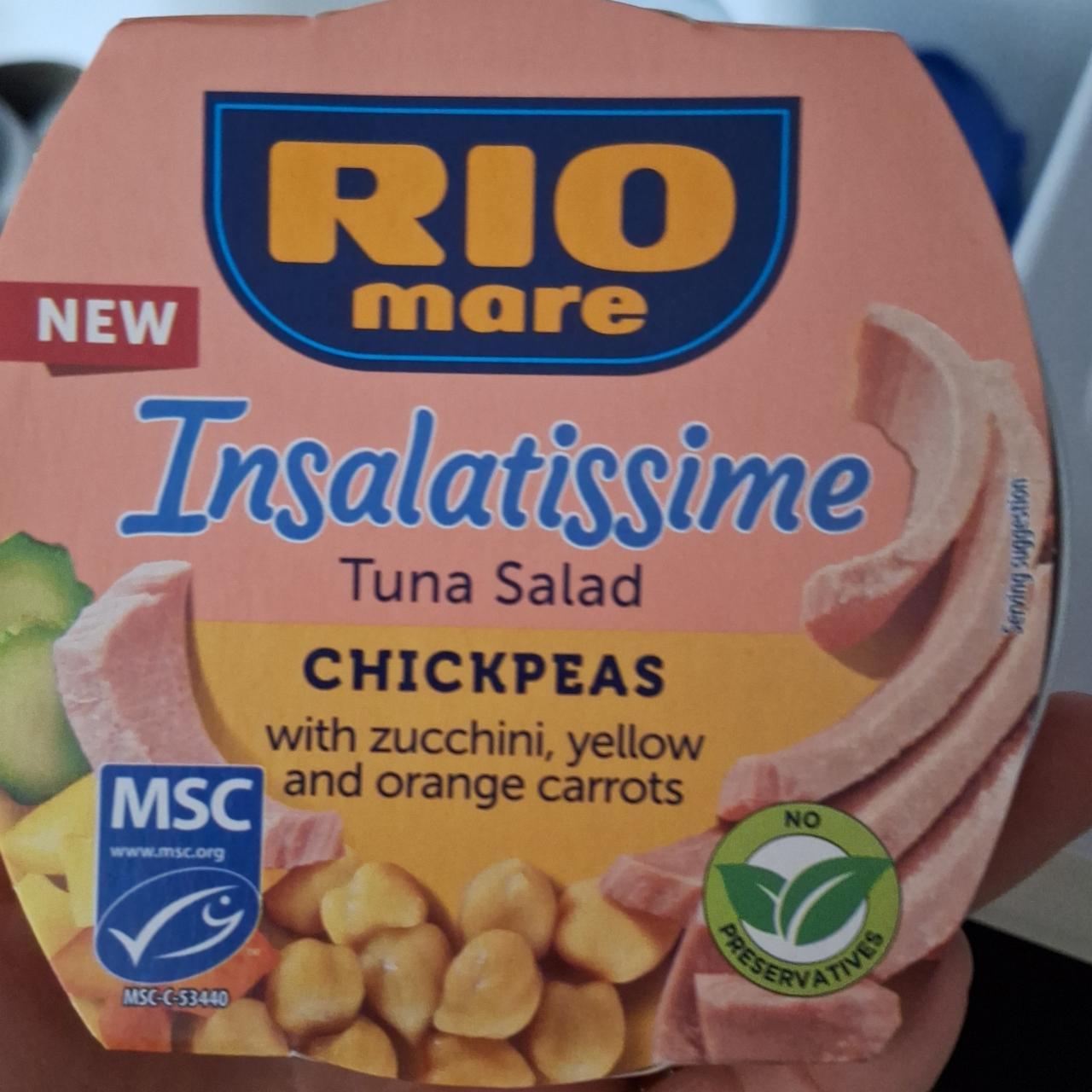 Fotografie - Insalatissime Tuna Salad Chickpeas Rio mare