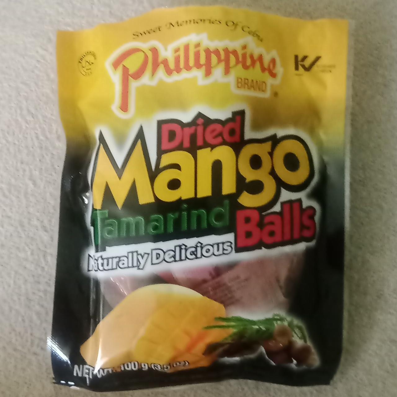Fotografie - Dried Mango Tamarind Balls Philippine