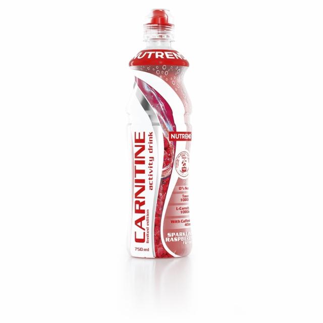 Fotografie - Carnitine activity drink with caffeine Raspberry (malina) Nutrend