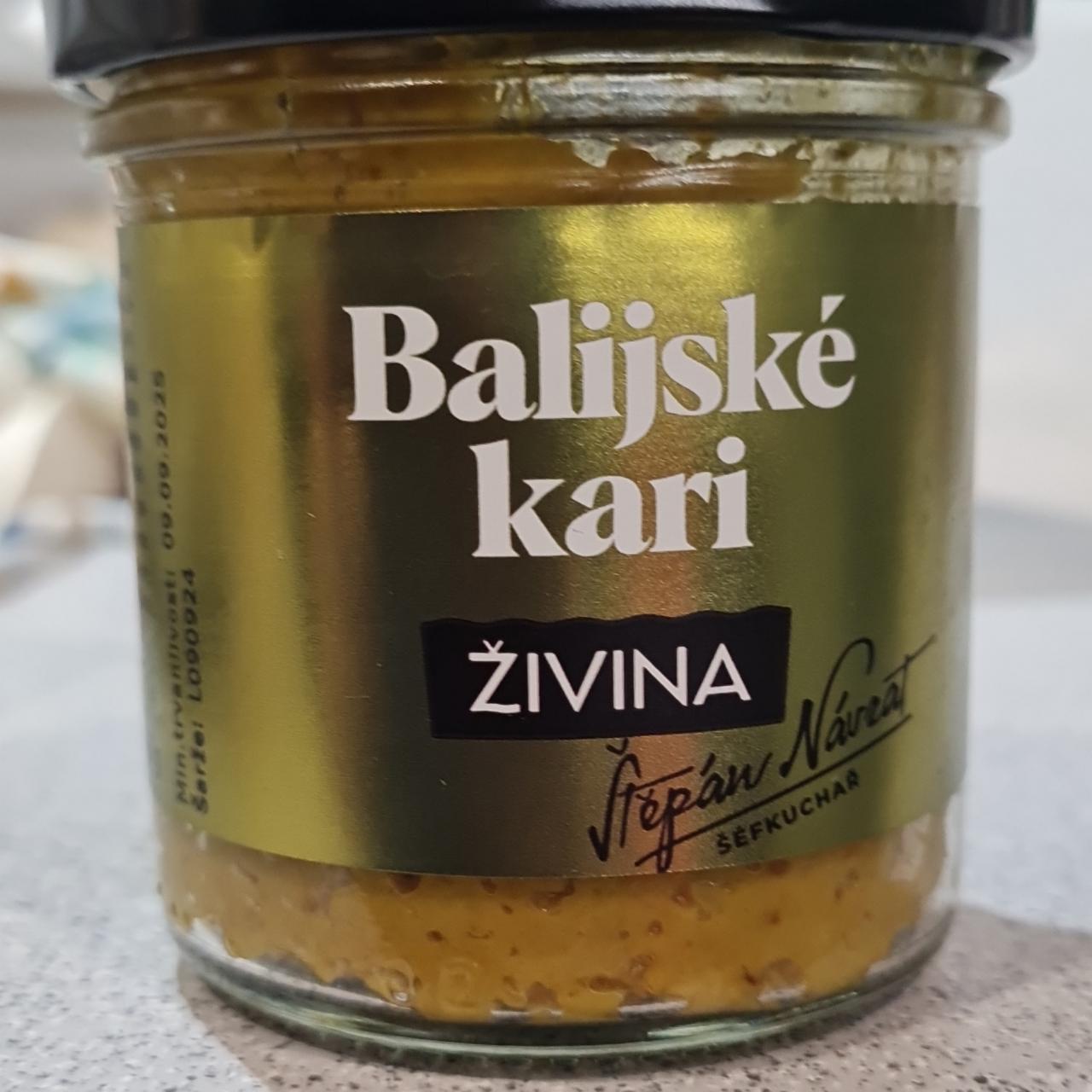 Fotografie - Balijské kari Živina