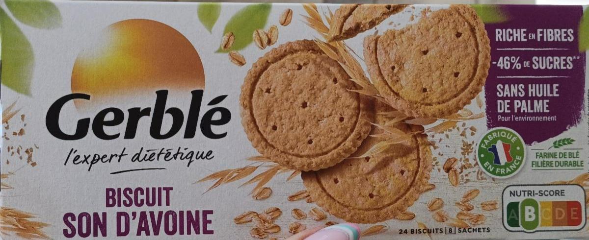 Fotografie - Biscuits au son d'avoine Gérble