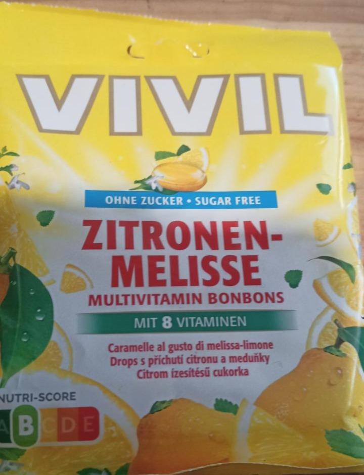 Fotografie - Multivitamin bonbons zitronen-melisse Vivil