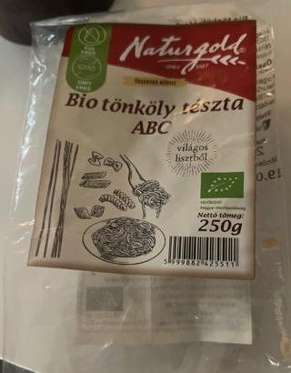 Fotografie - Bio tönköly tészta ABC Naturgold