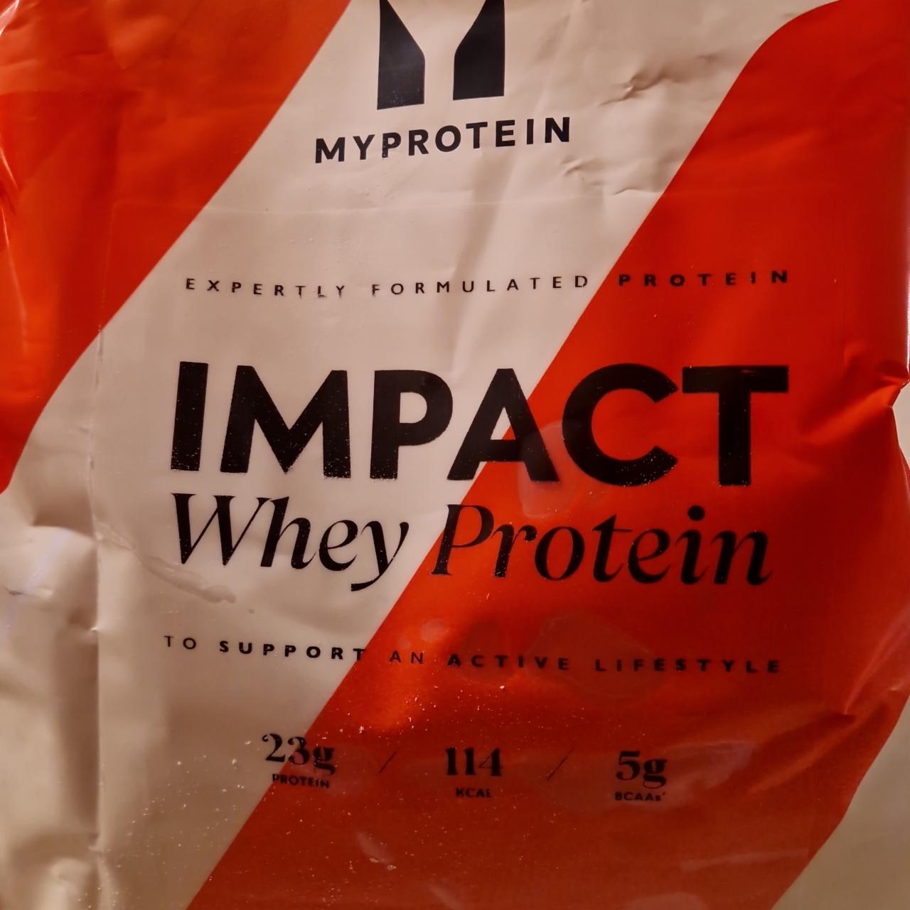 Fotografie - Impact Whey Protein Myprotein