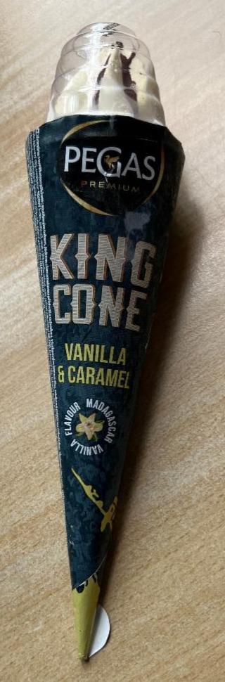 Fotografie - King Cone Vanilla & Caramel Pegas