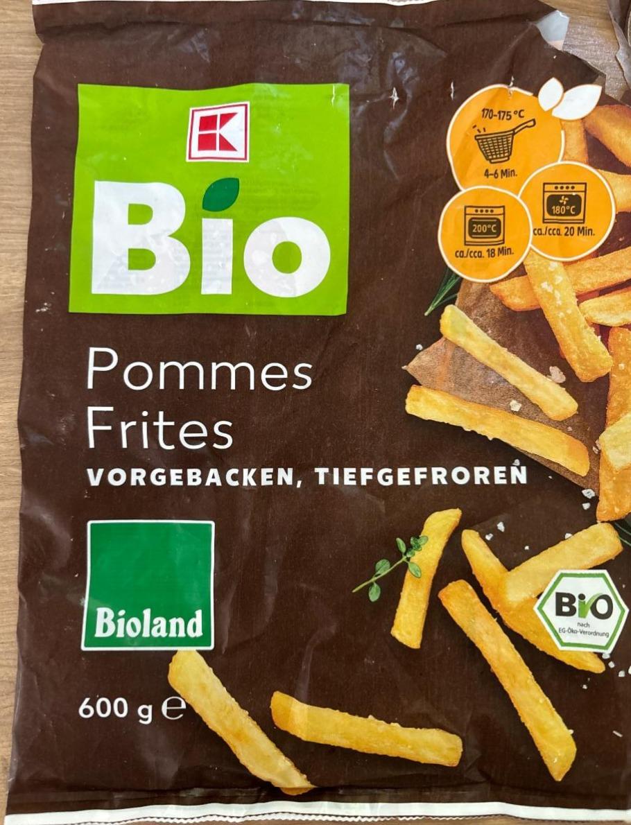 Fotografie - Pommes Frites K-Bio