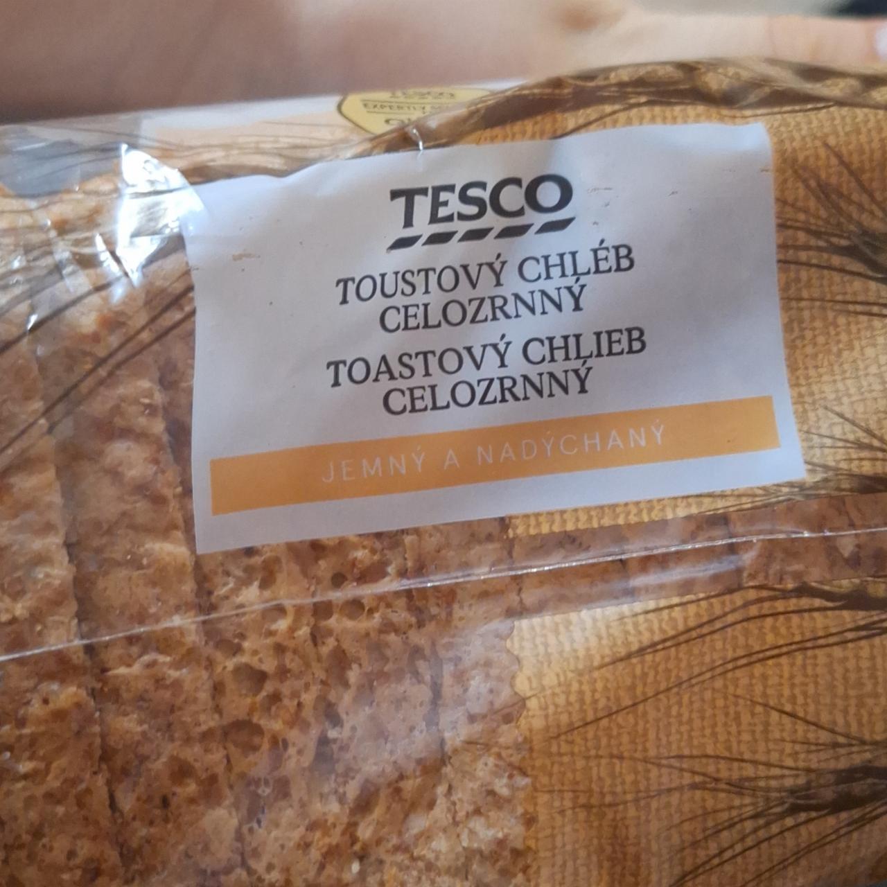 Fotografie - Toustový chléb celozrnný Tesco