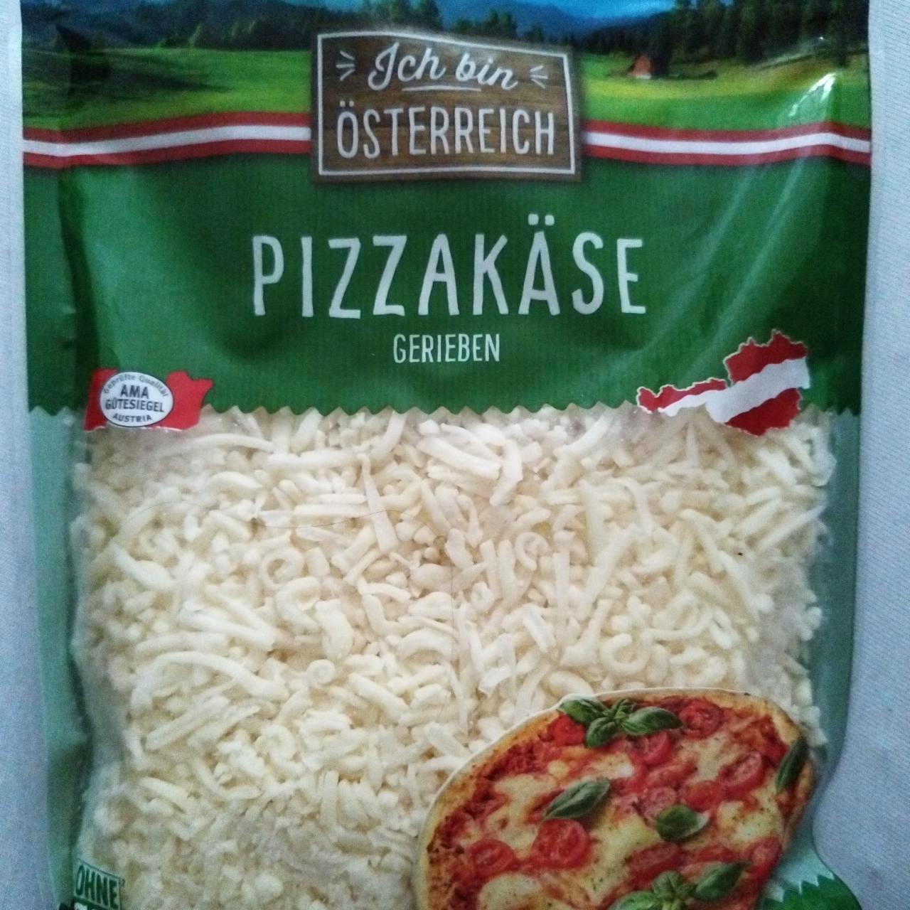 Fotografie - Pizzakäse gerieben Ich bin Österreich