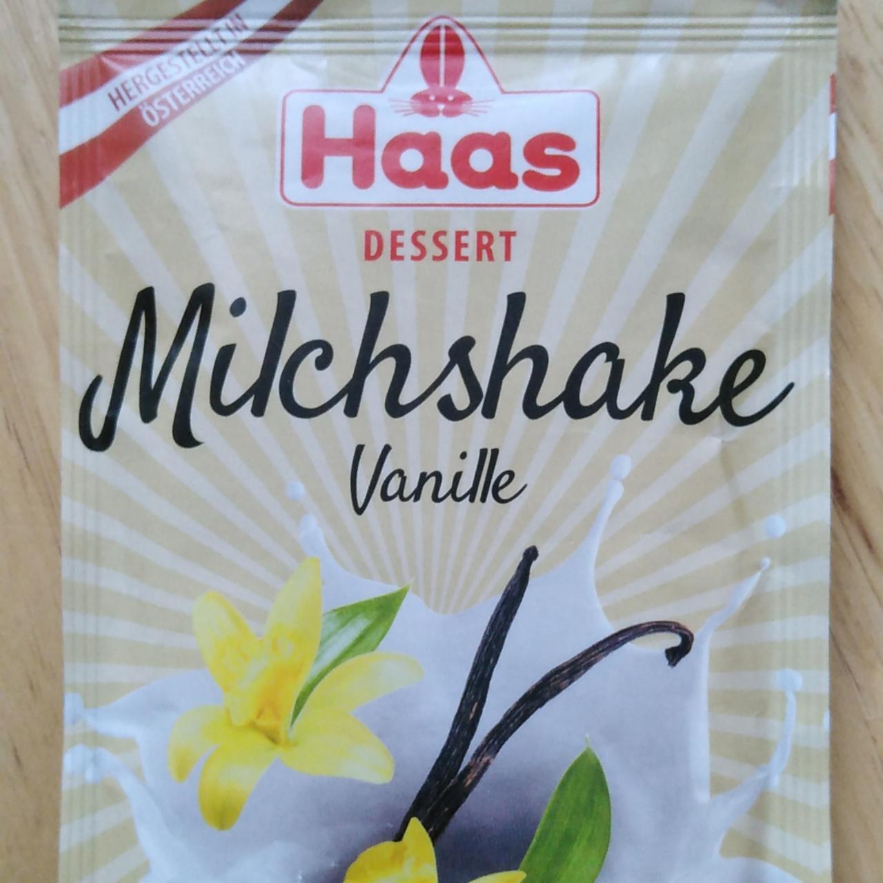 Fotografie - Milchshake Vanille Haas Dessert