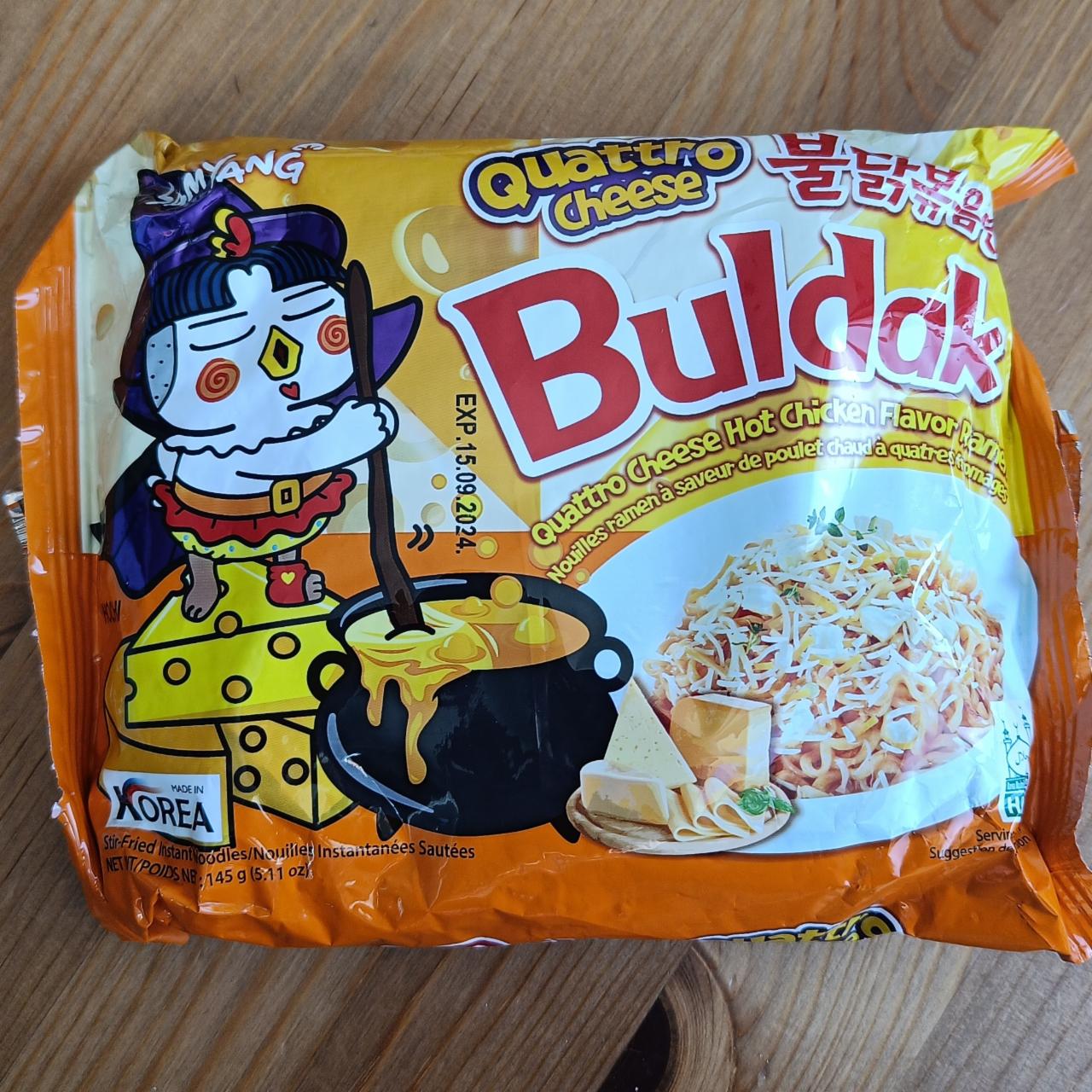 Fotografie - Buldak quattro cheese hot chicken flavor ramen Samyang