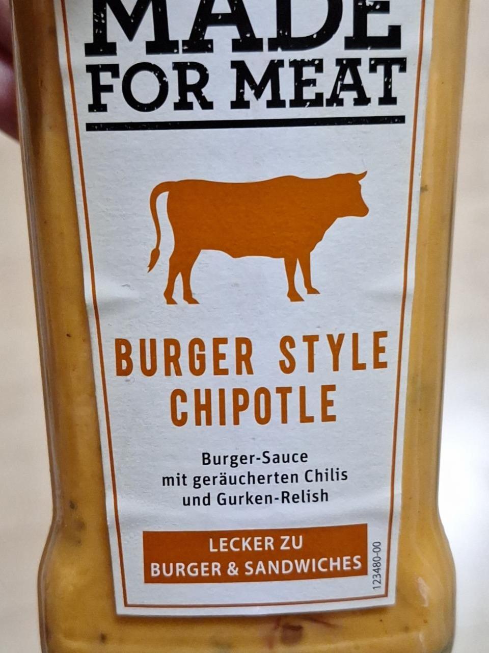 Fotografie - Burger Style Chipotle Made For Meat