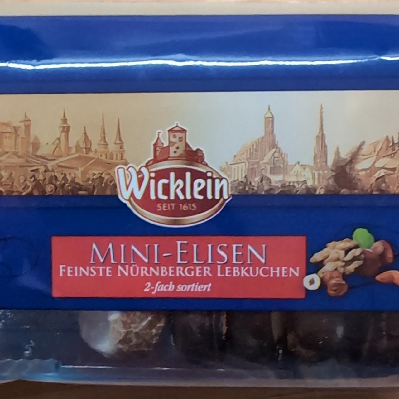 Fotografie - Mini-elisen feinste nürnberger lebkuchen Wicklein