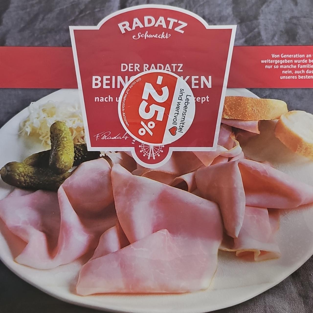 Fotografie - Der radatz beinschinken Radatz Schmeckt