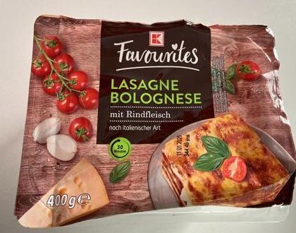 Fotografie - Lasagne Bolognese mit Rindfleisch K-Favourites