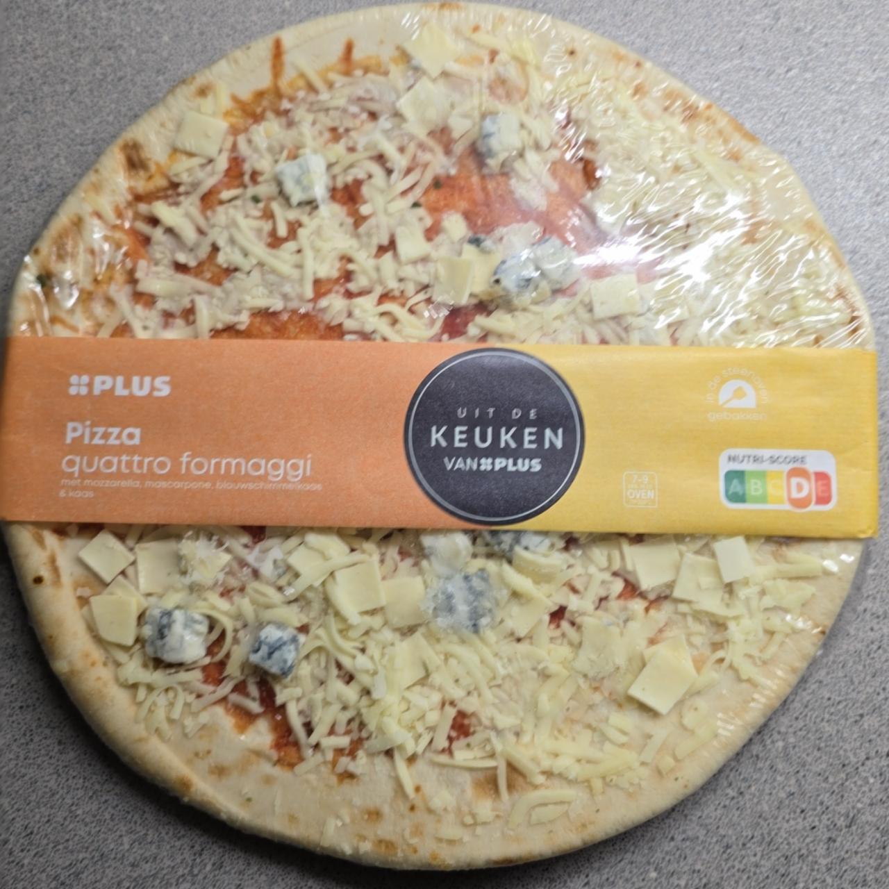 Fotografie - Pizza quattro formaggi Plus