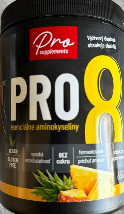 Fotografie - PRO esencialne aminokyseliny příchuť ananas Pro supplements