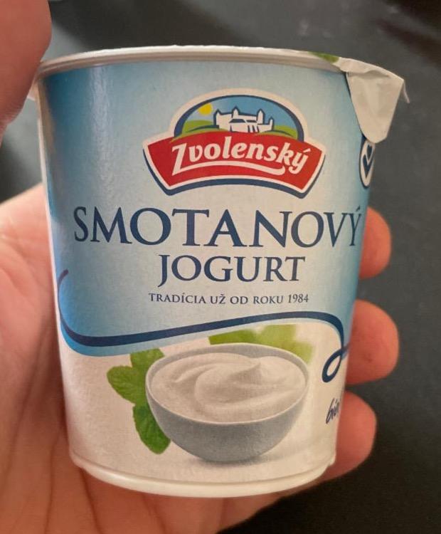 Fotografie - Zvolenský smotanový jogurt biely