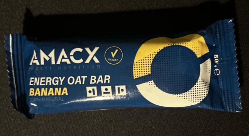 Fotografie - Energy Oat Bar Banana Amacx