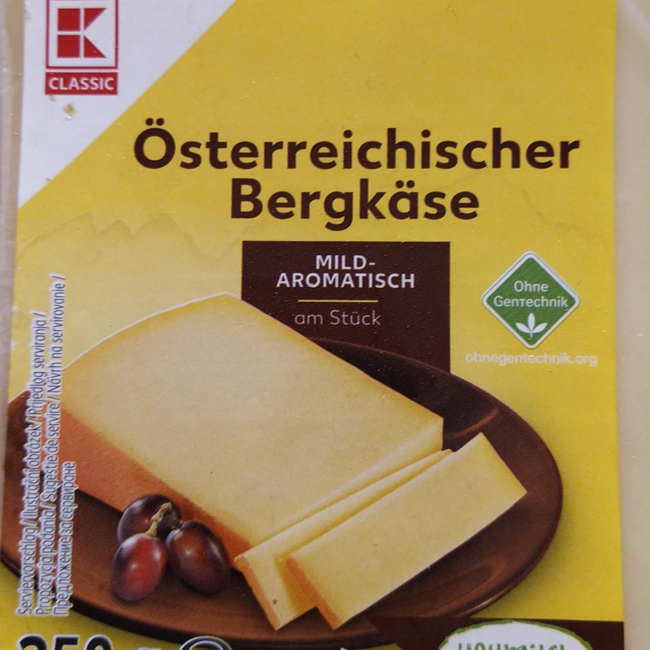 Fotografie - Österreichischer Bergkäse K-Classic