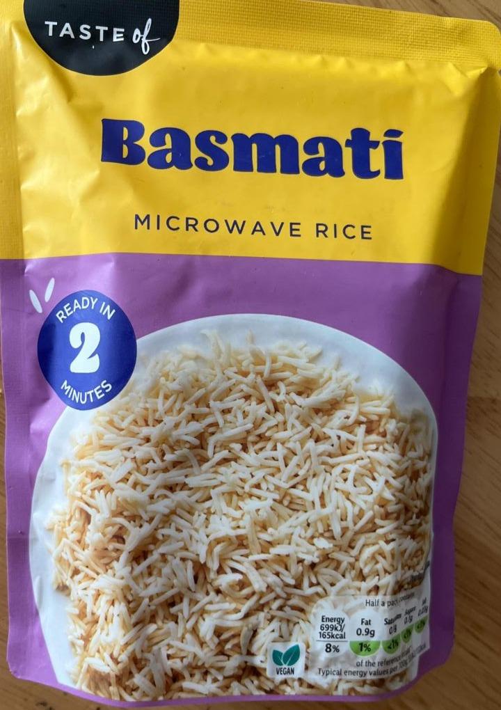 Fotografie - Basmati microwave rice Taste of