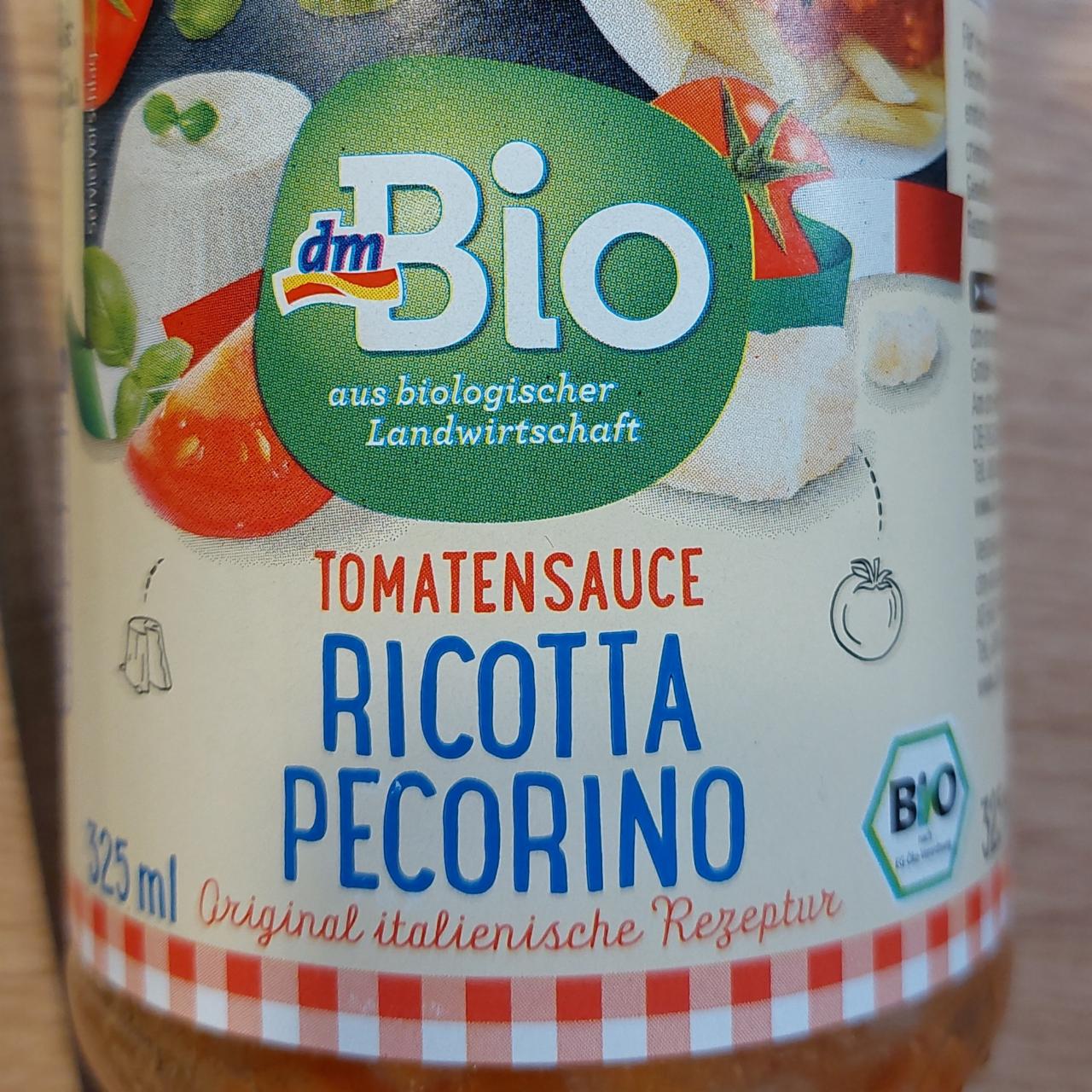 Fotografie - Tomatensauce ricotta pecorino dmBio