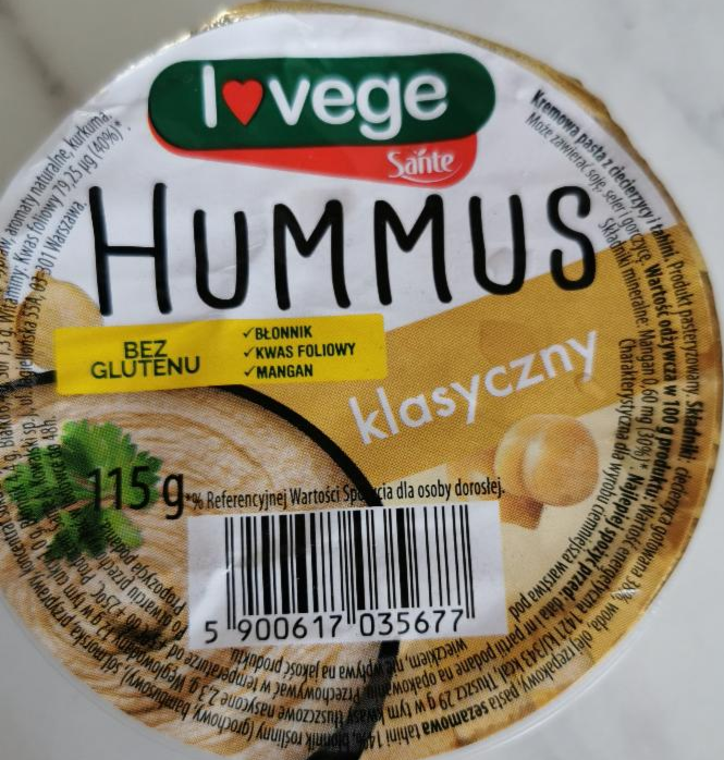 Fotografie - Hummus klasyczny Sante