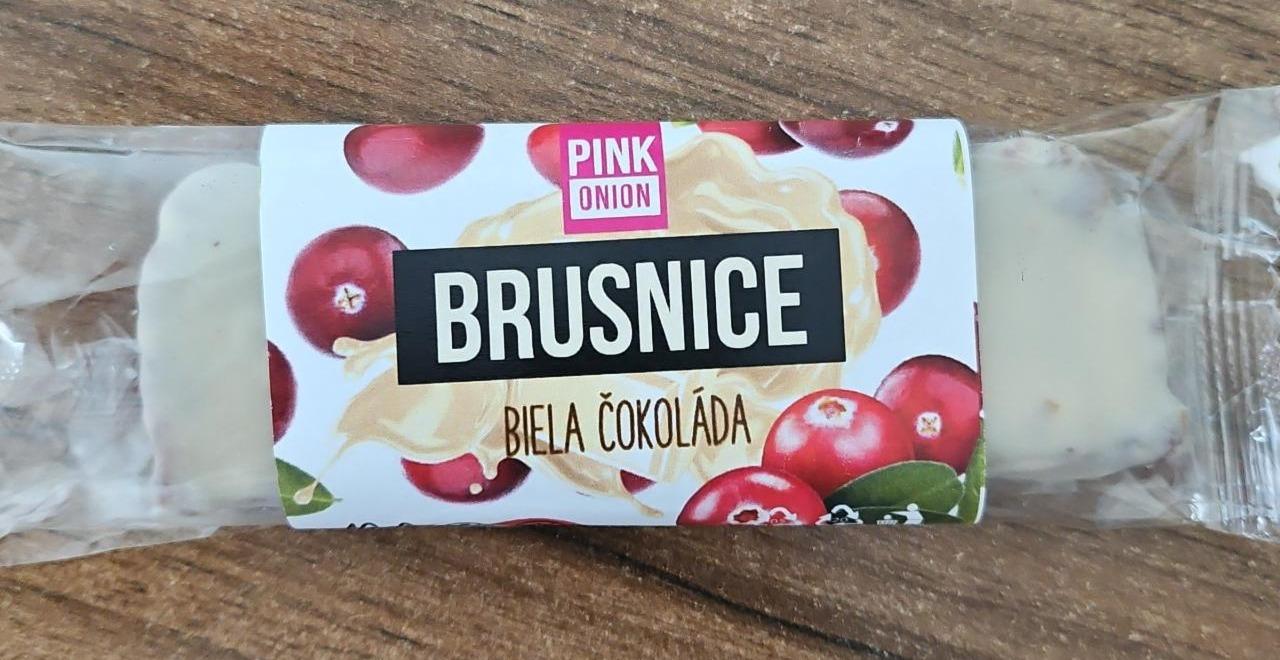 Fotografie - Brusnice Biela Čokoláda Pink Onion