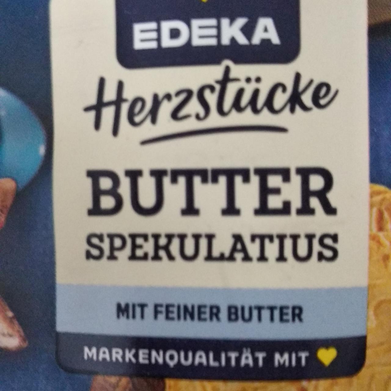 Fotografie - Herzstücke Butter Spekulatius Edeka