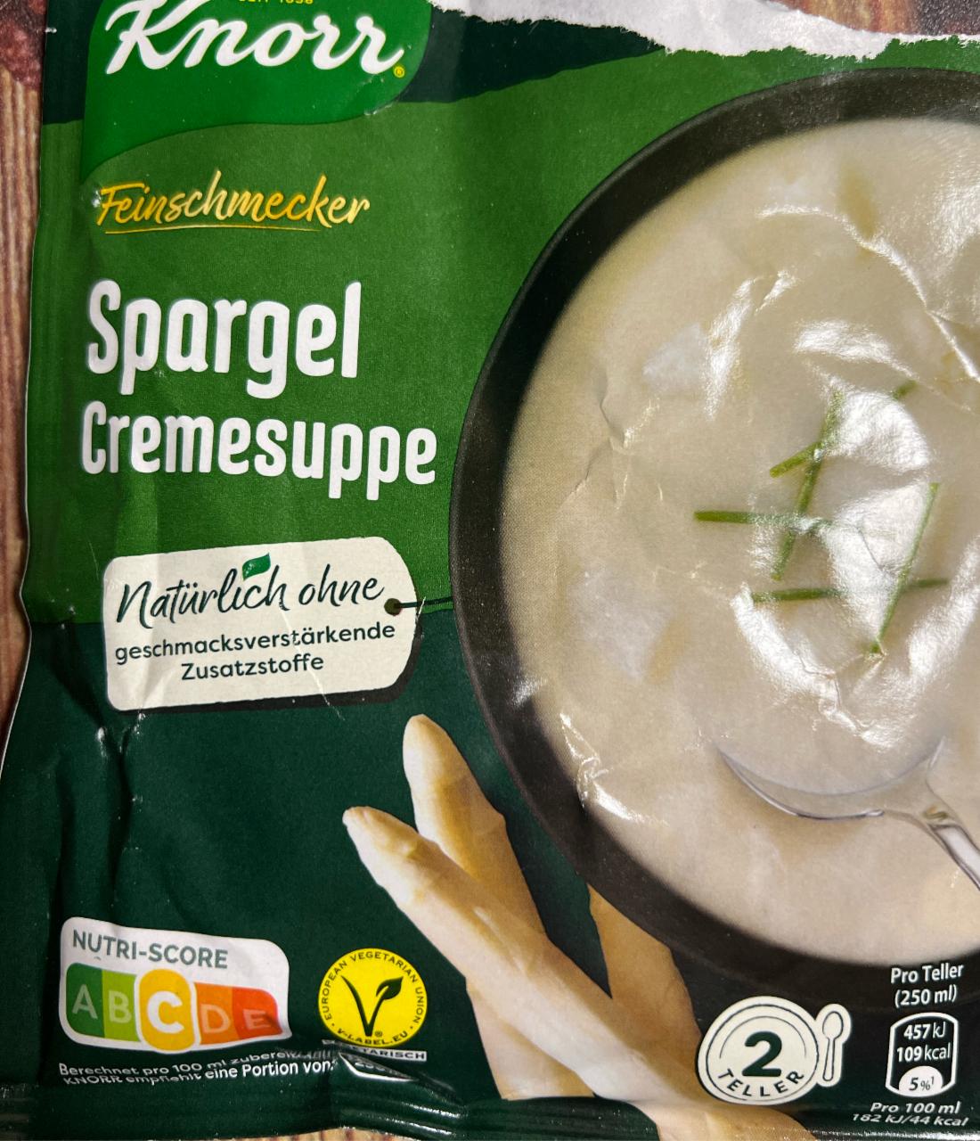 Fotografie - Spargel Cremesuppe Knorr