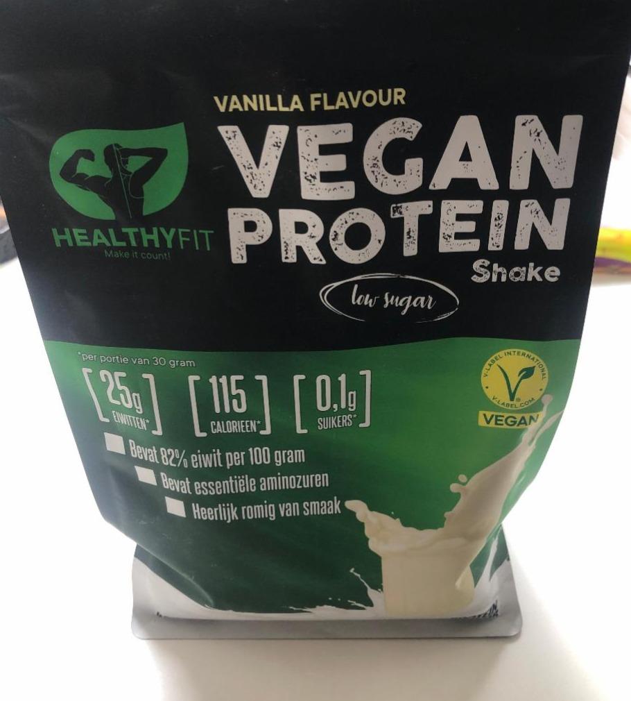 Fotografie - Vegan Protein Shake Vanilla Flavour HealthyFit