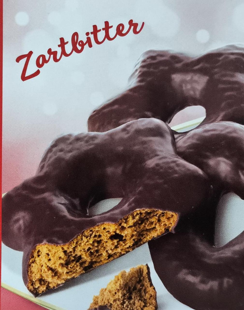 Fotografie - Weiche lebkuchen herzen sterne brezeln zartbitter Weiss