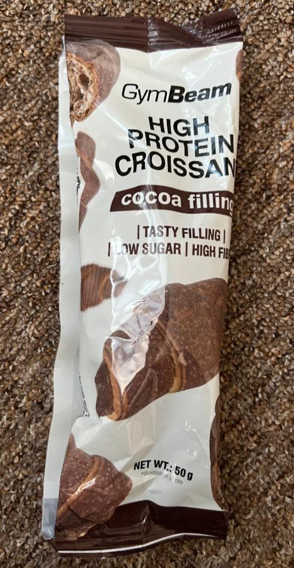 Fotografie - High Protein Croissant cocoa filling GymBeam