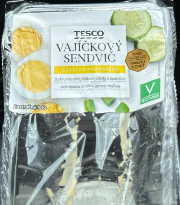 Fotografie - Vajíčkovy sendvič Tesco