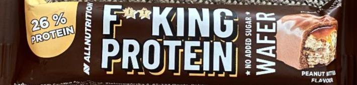 Fotografie - Fitking protein wafer peanut butter flavour Allnutrition