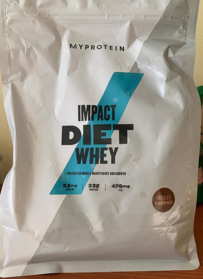 Fotografie - Impact Diet Whey Chocolate Brownie Myprotein