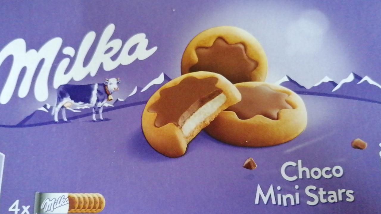 Fotografie - Choco mini stars Milka