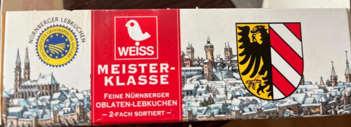 Fotografie - Meister Klasse Feine Nürnberger Oblaten-Lebkuchen Weiss