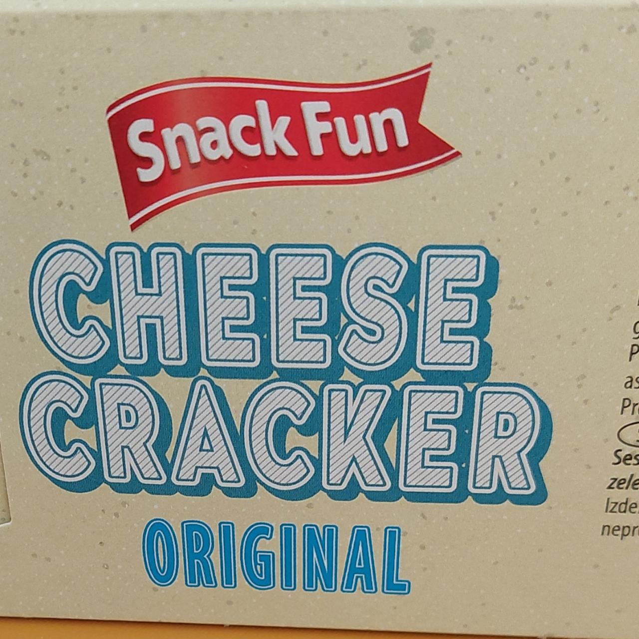 Fotografie - Cheese Cracker original Snack Fun