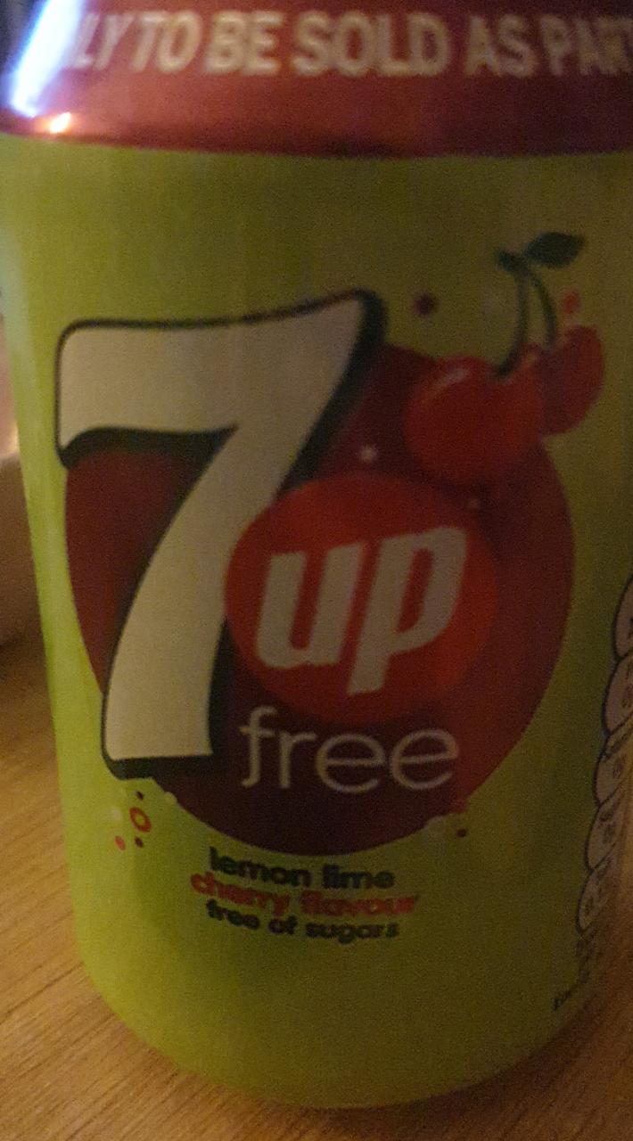 Fotografie - 7up free Cherry flavour