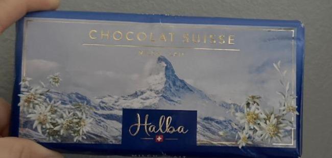 Fotografie - Chocolat Suisse Halba