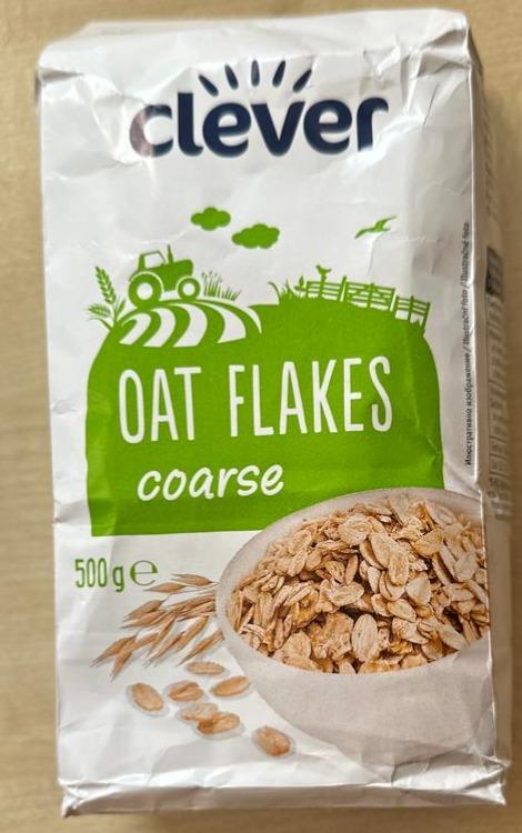 Fotografie - Oat flakes coarse Clever