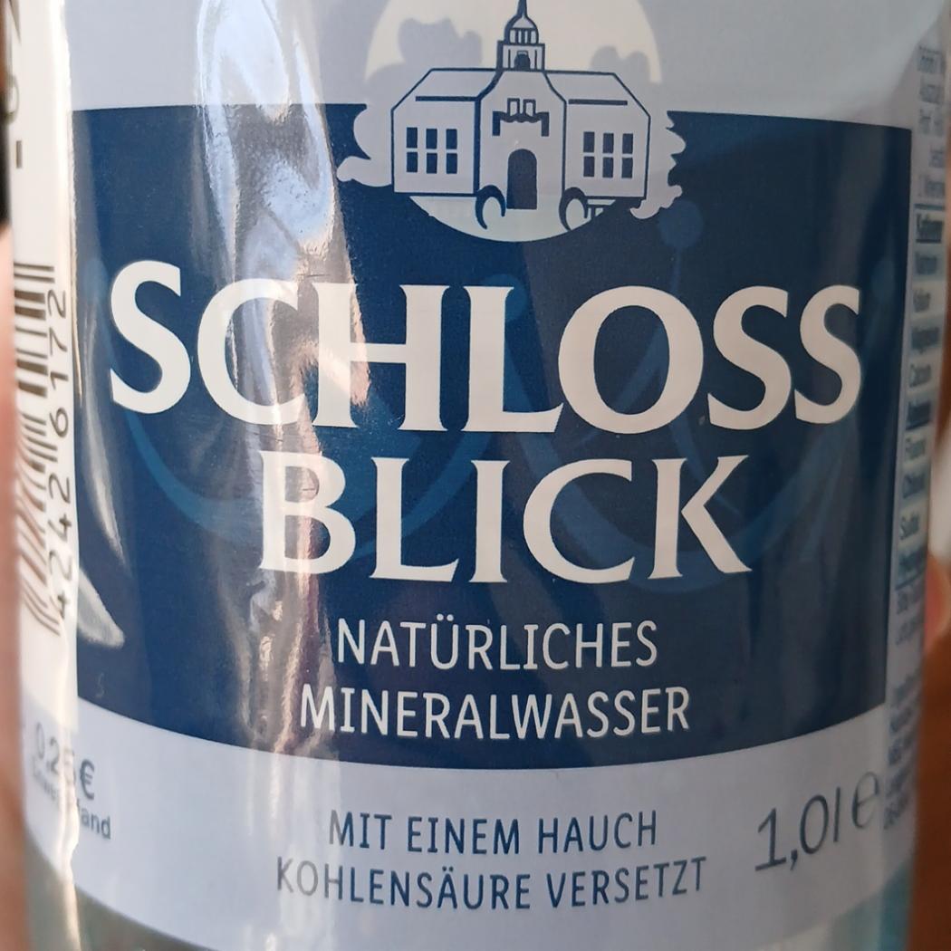 Fotografie - Schloss Blick Natürliches Mineralwasser