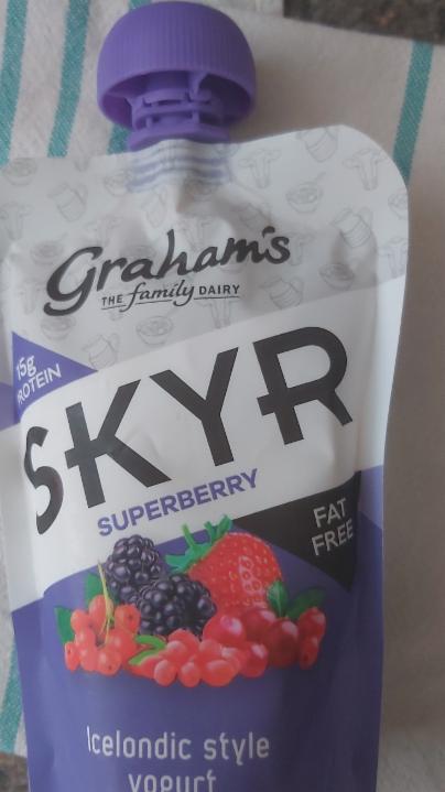 Fotografie - skyr superberry Grahams